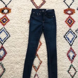 Rag & Bone high rise skinny jeans